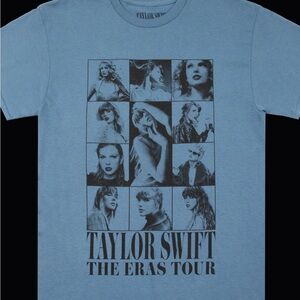 Taylor Swift | The Eras Tour Crewneck Blue Shirt